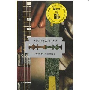 Fishtailing Paperback YA Teen Novel Soft Cover Book by Wendy Phillips